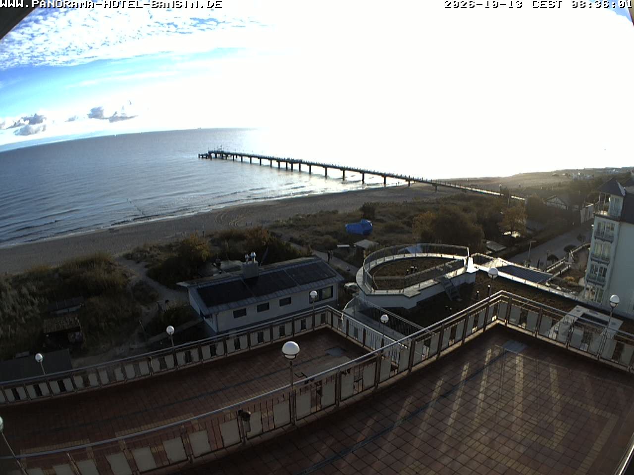 Archiv Foto Webcam Usedom: Ostseeblick an der Seebrücke Bansin