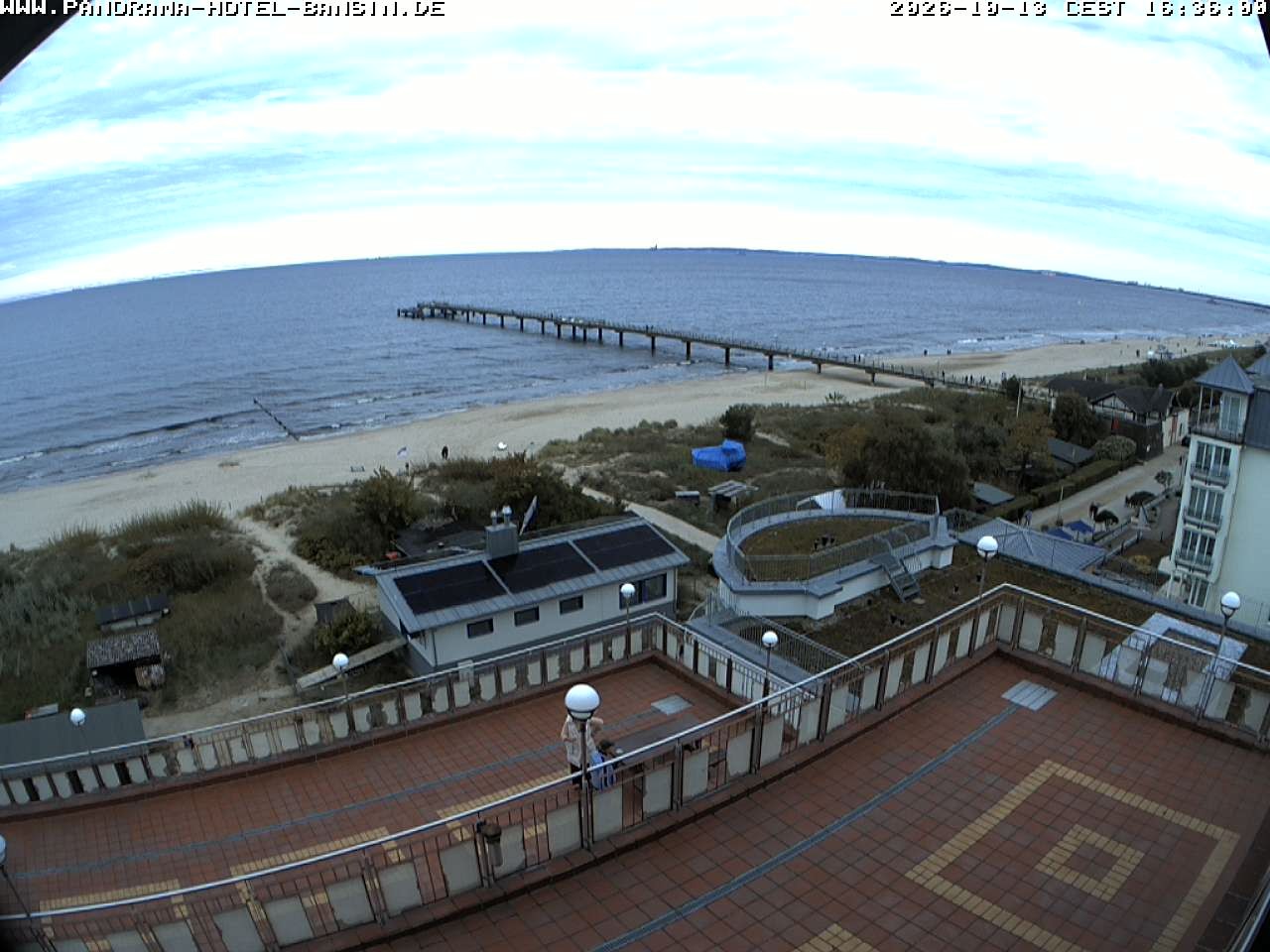 Archiv Foto Webcam Usedom: Ostseeblick an der Seebrücke Bansin