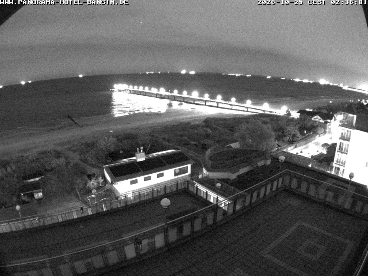 Archiv Foto Webcam Usedom: Ostseeblick an der Seebrücke Bansin
