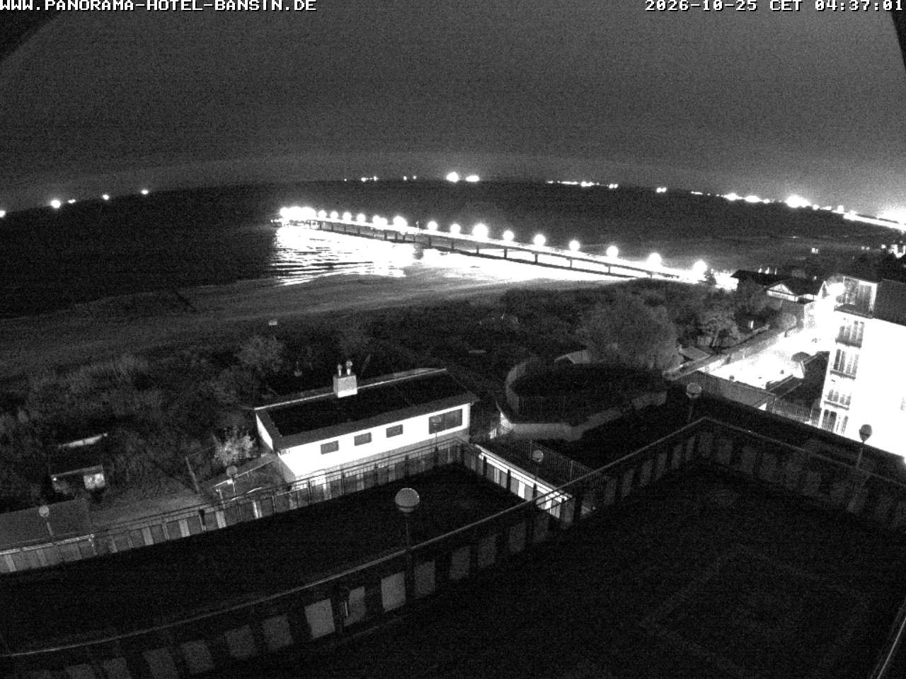 Archiv Foto Webcam Usedom: Ostseeblick an der Seebrücke Bansin