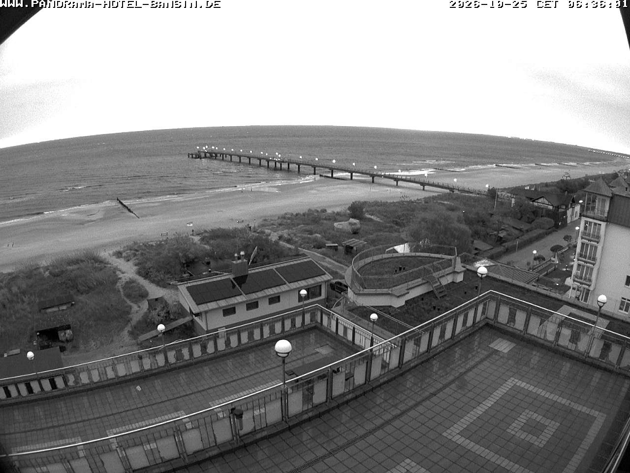 Archiv Foto Webcam Usedom: Ostseeblick an der Seebrücke Bansin