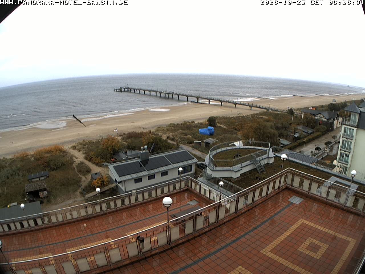 Archiv Foto Webcam Usedom: Ostseeblick an der Seebrücke Bansin