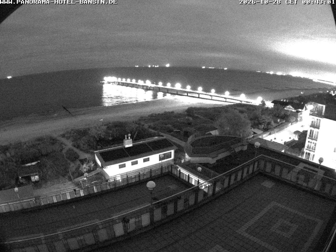 Archived image Webcam Pier Bansin at Baltic Sea - Island of Usedom