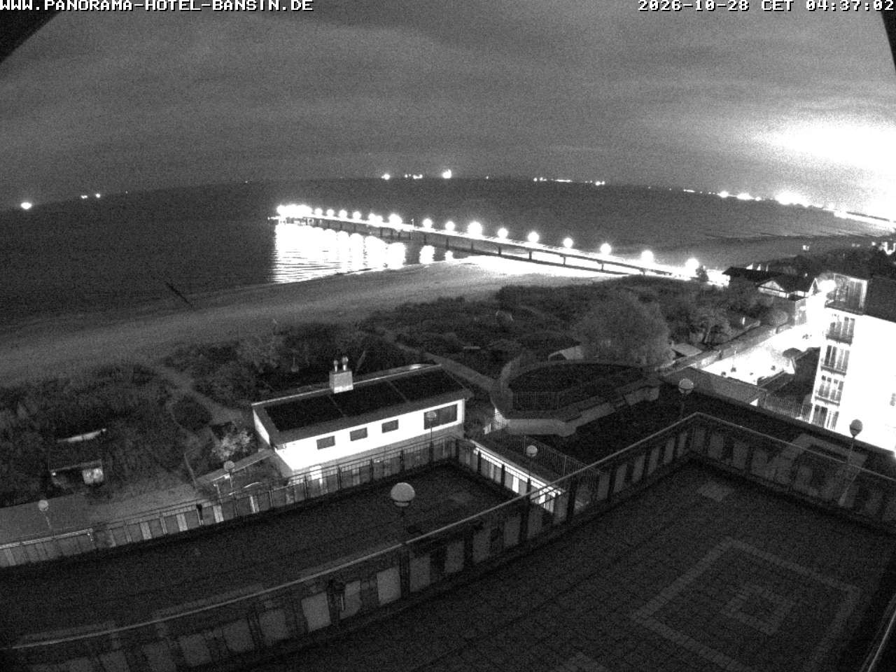 Archived image Webcam Pier Bansin at Baltic Sea - Island of Usedom