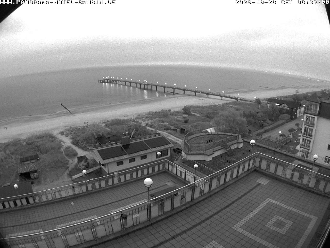 Archived image Webcam Pier Bansin at Baltic Sea - Island of Usedom