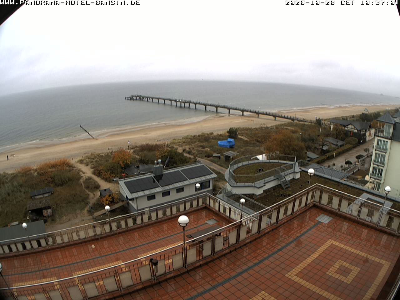 Archived image Webcam Pier Bansin at Baltic Sea - Island of Usedom