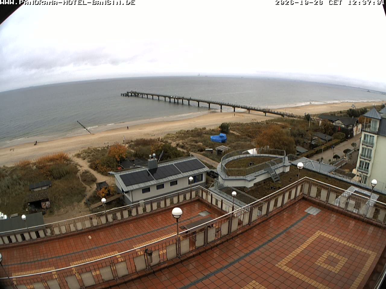 Archived image Webcam Pier Bansin at Baltic Sea - Island of Usedom