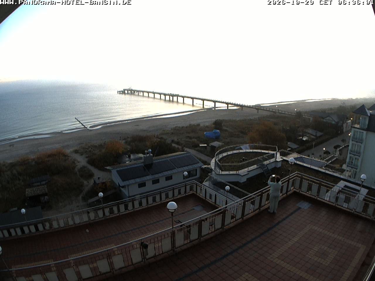 Archived image Webcam Pier Bansin at Baltic Sea - Island of Usedom
