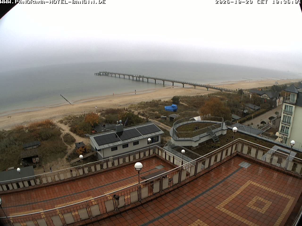 Archived image Webcam Pier Bansin at Baltic Sea - Island of Usedom