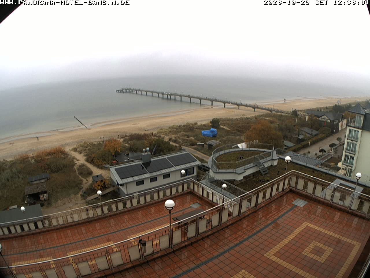 Archived image Webcam Pier Bansin at Baltic Sea - Island of Usedom
