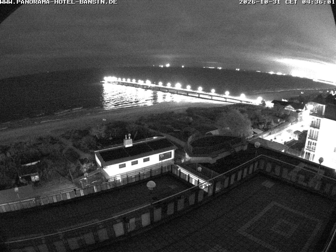 Archived image Webcam Pier Bansin at Baltic Sea - Island of Usedom