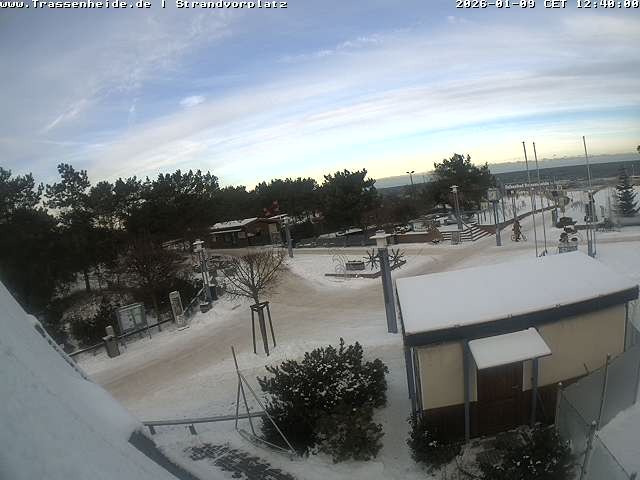 Archiv Foto Webcam Usedom: Strandvorplatz Trassenheide