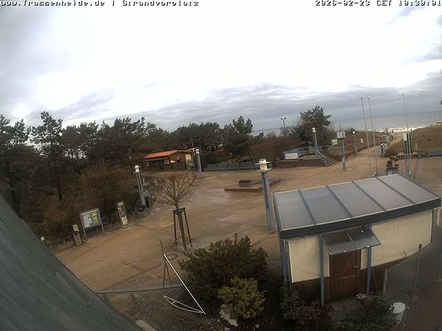 Archiv Foto Webcam Usedom: Strandvorplatz Trassenheide