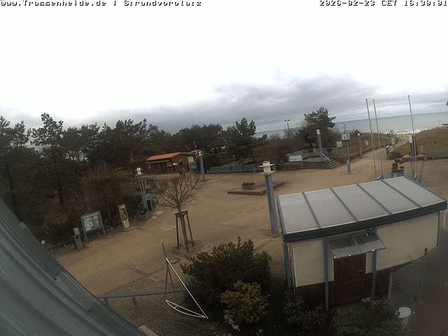 Archiv Foto Webcam Usedom: Strandvorplatz Trassenheide