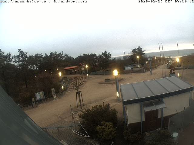 Archiv Foto Webcam Usedom: Strandvorplatz Trassenheide