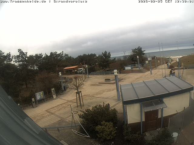 Archiv Foto Webcam Usedom: Strandvorplatz Trassenheide