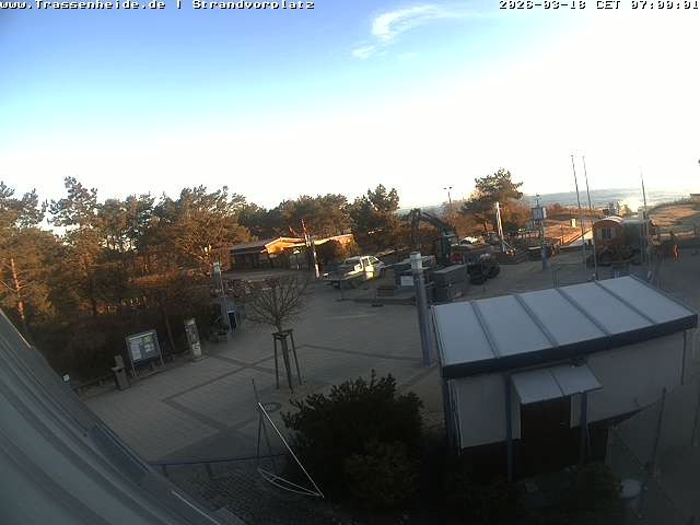 Archiv Foto Webcam Usedom: Strandvorplatz Trassenheide