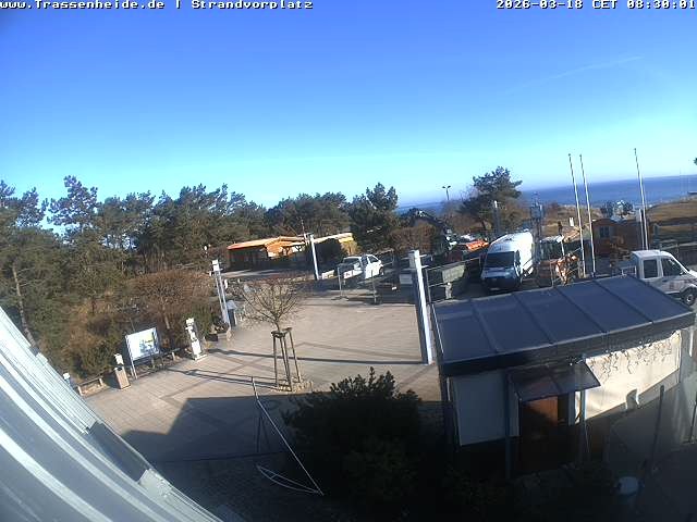 Archiv Foto Webcam Usedom: Strandvorplatz Trassenheide