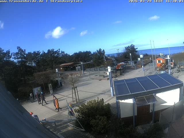 Archived image Webcam Beach Promenade at Trassenheide - Usedom