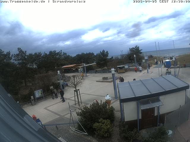 Archived image Webcam Beach Promenade at Trassenheide - Usedom