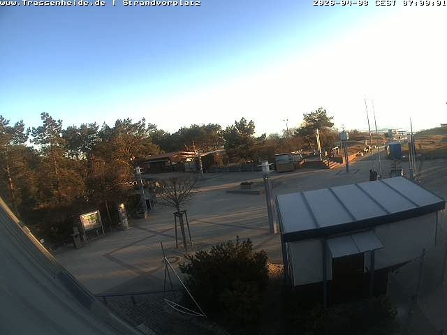 Archiv Foto Webcam Usedom: Strandvorplatz Trassenheide