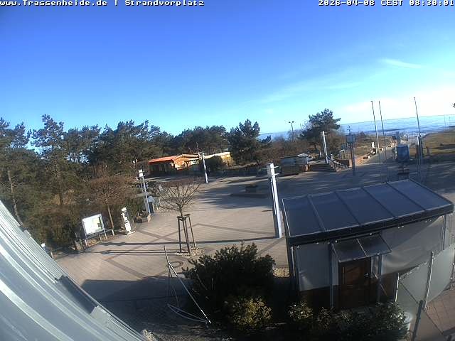 Archiv Foto Webcam Usedom: Strandvorplatz Trassenheide