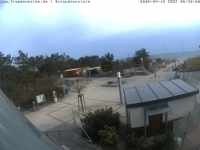Archiv Foto Webcam Usedom: Strandvorplatz Trassenheide