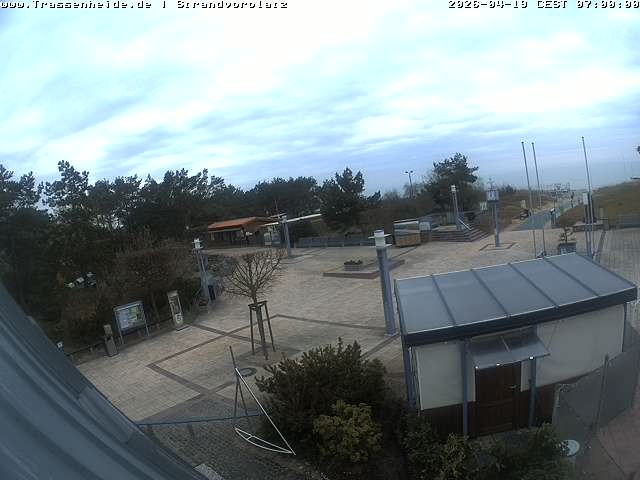 Archiv Foto Webcam Usedom: Strandvorplatz Trassenheide