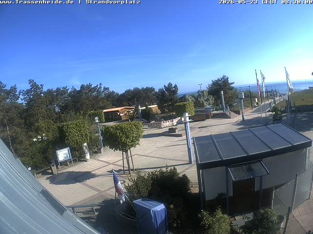 Archiv Foto Webcam Usedom: Strandvorplatz Trassenheide