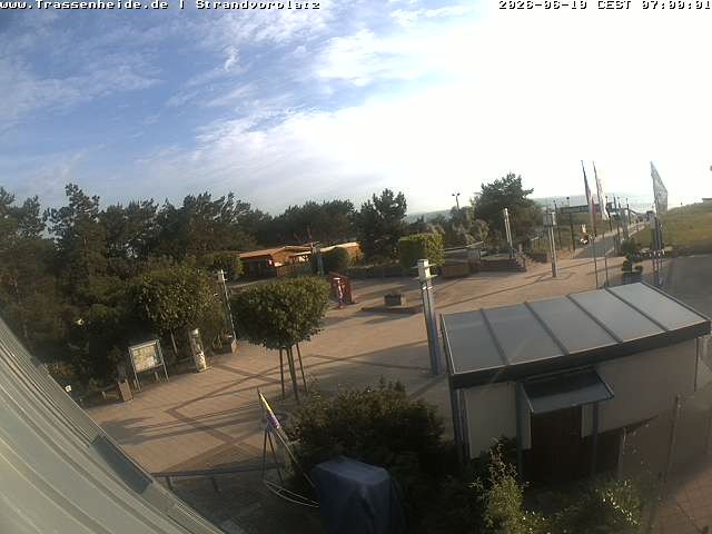 Archiv Foto Webcam Usedom: Strandvorplatz Trassenheide