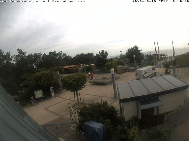 Archiv Foto Webcam Usedom: Strandvorplatz Trassenheide