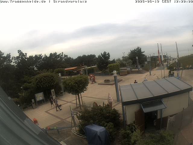 Archiv Foto Webcam Usedom: Strandvorplatz Trassenheide