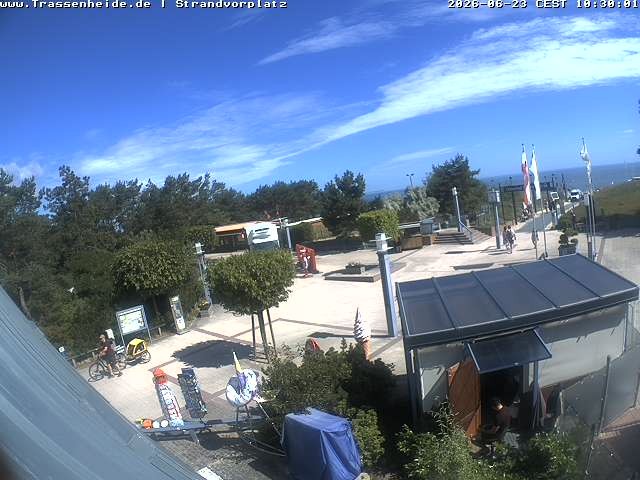 Archived image Webcam Beach Promenade at Trassenheide - Usedom