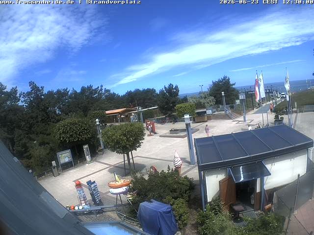 Archived image Webcam Beach Promenade at Trassenheide - Usedom