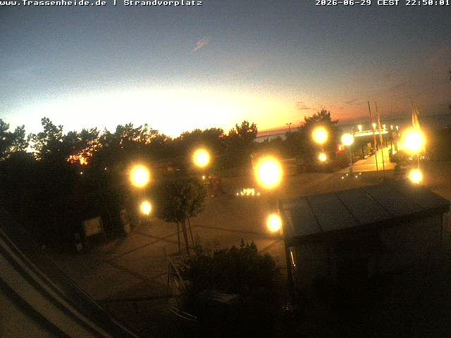 Archiv Foto Webcam Usedom: Strandvorplatz Trassenheide