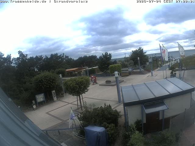 Archiv Foto Webcam Usedom: Strandvorplatz Trassenheide
