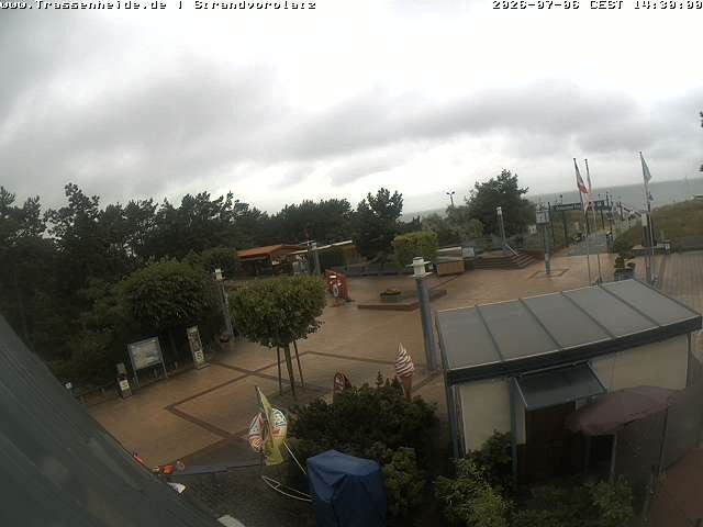 Archiv Foto Webcam Usedom: Strandvorplatz Trassenheide