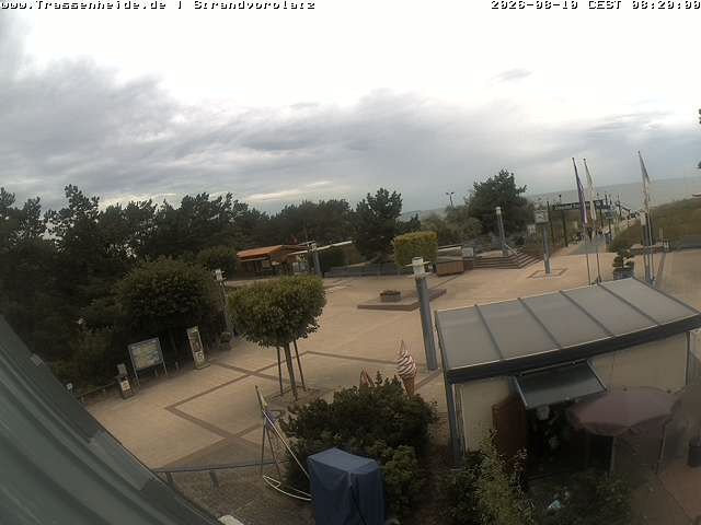 Archiv Foto Webcam Usedom: Strandvorplatz Trassenheide