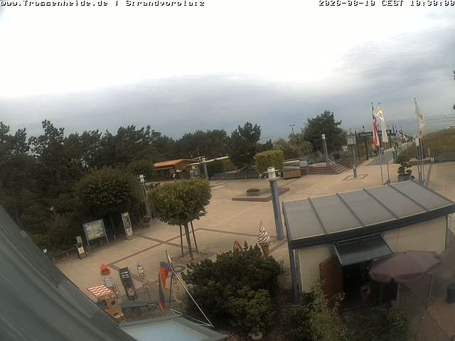 Archiv Foto Webcam Usedom: Strandvorplatz Trassenheide