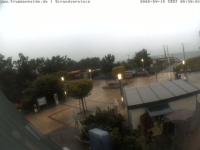 Archiv Foto Webcam Usedom: Strandvorplatz Trassenheide