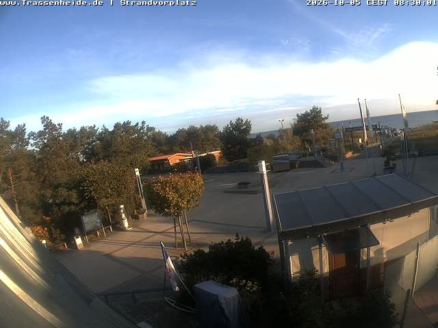 Archiv Foto Webcam Usedom: Strandvorplatz Trassenheide