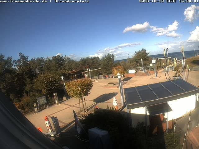 Archived image Webcam Beach Promenade at Trassenheide - Usedom
