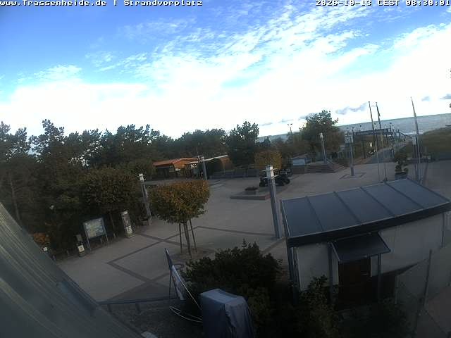 Archiv Foto Webcam Usedom: Strandvorplatz Trassenheide
