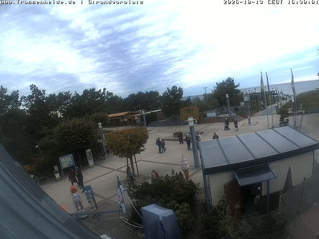 Archiv Foto Webcam Usedom: Strandvorplatz Trassenheide