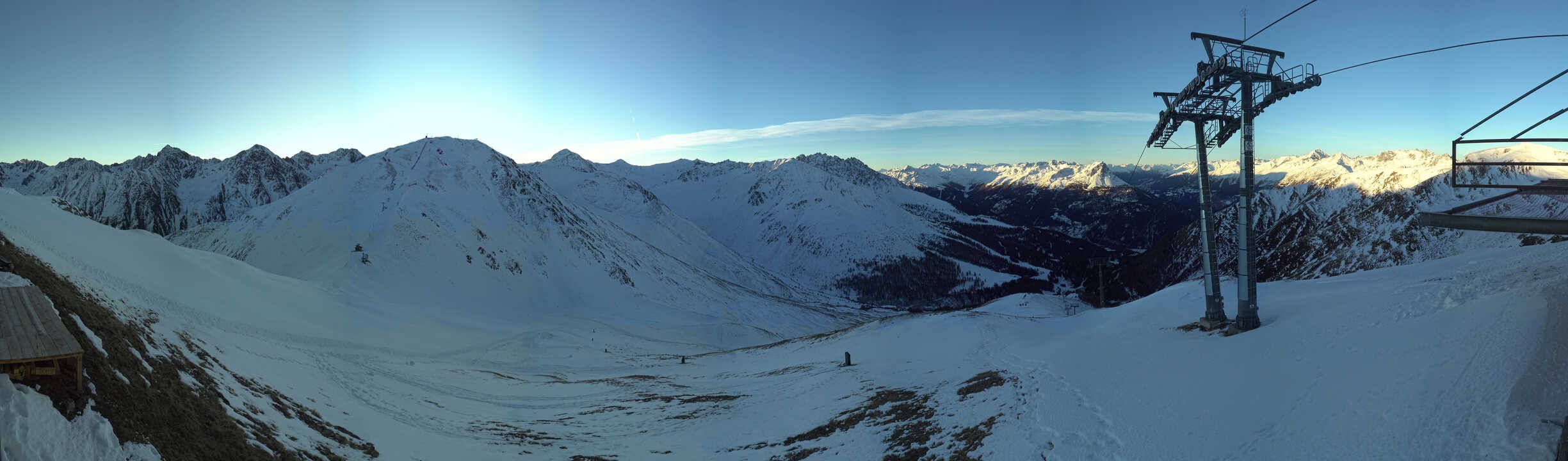 Archiv Foto Webcam Panoramablick Tscheyeck