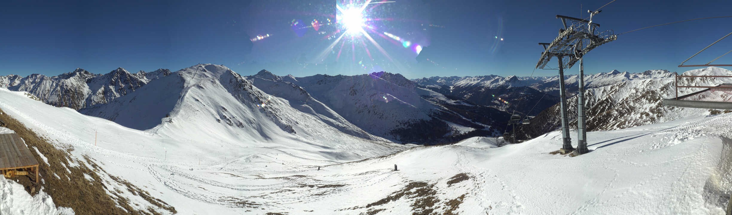 Archiv Foto Webcam Panoramablick Tscheyeck