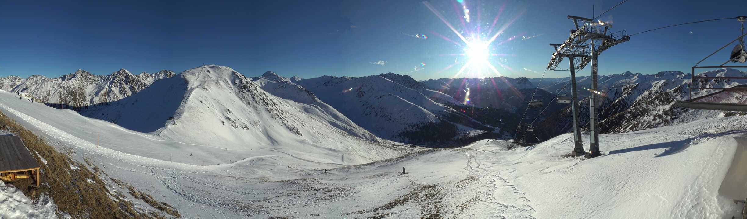 Archiv Foto Webcam Panoramablick Tscheyeck