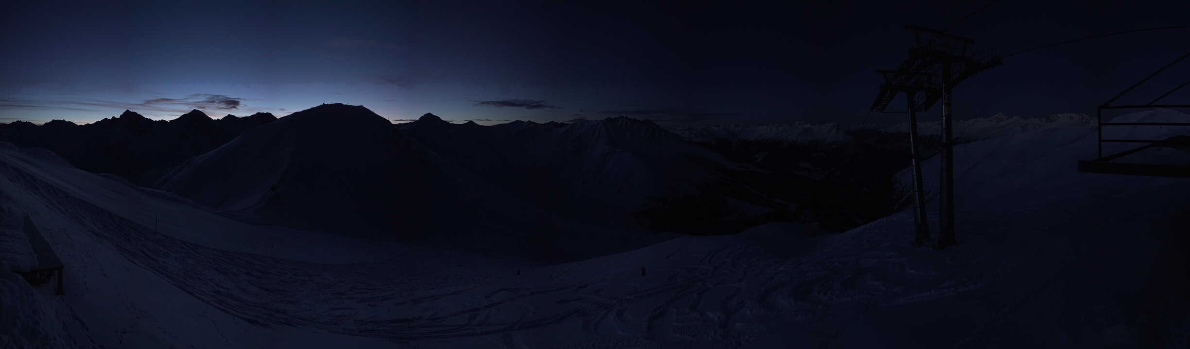 Archiv Foto Webcam Panoramablick Tscheyeck