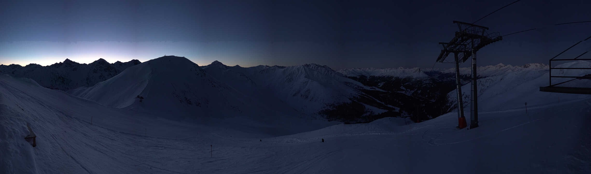 Archiv Foto Webcam Panoramablick Tscheyeck