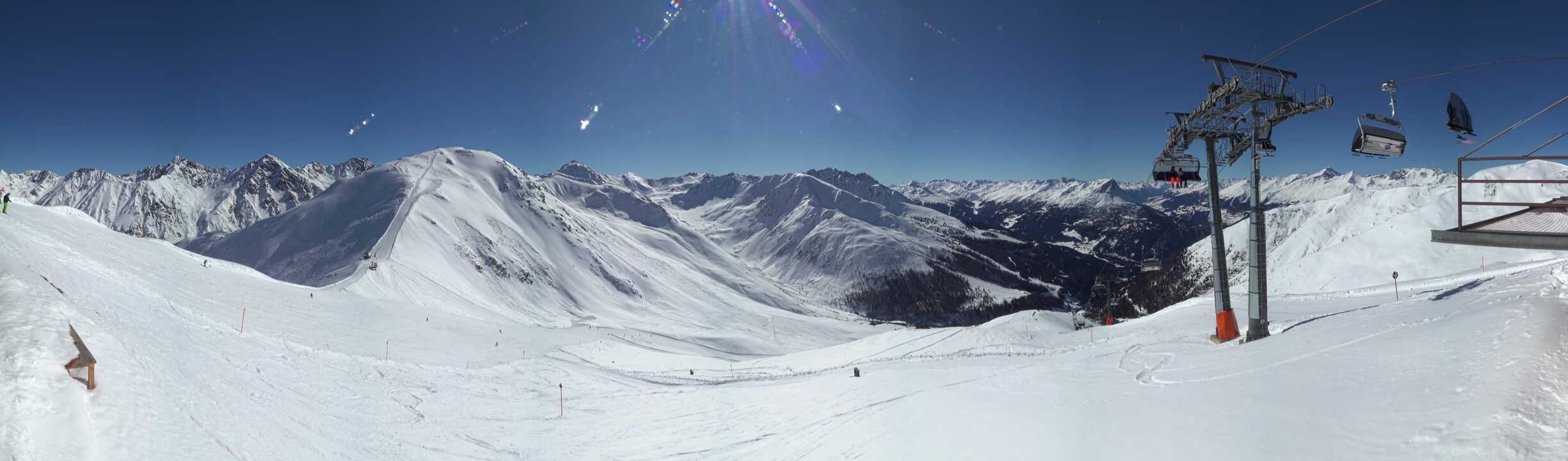 Archiv Foto Webcam Panoramablick Tscheyeck